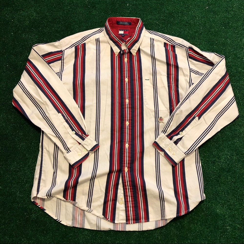 Vintage 90s Tommy Hilfiger button down shirt